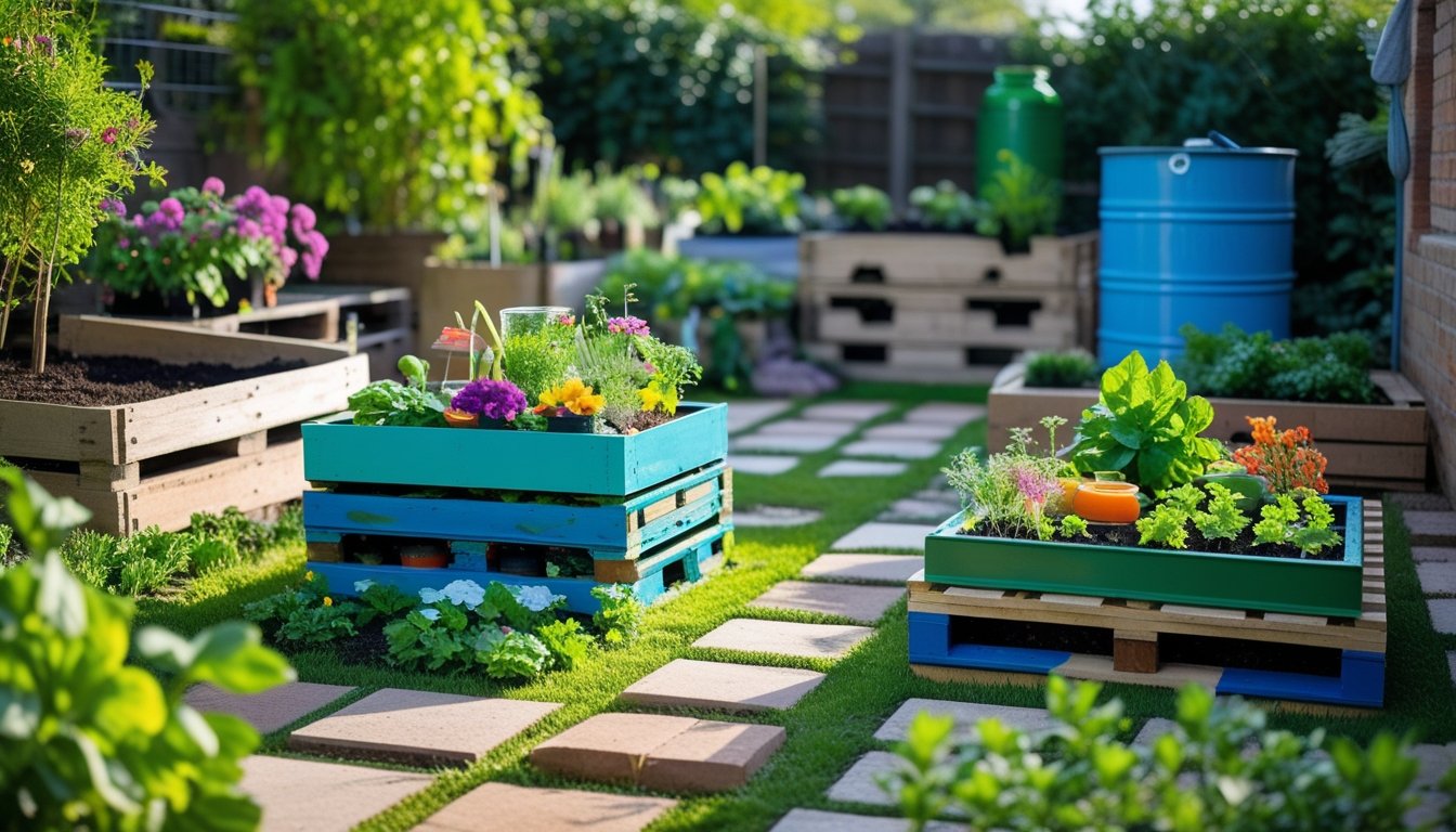 Innovative Recycling Ideas For Garden Spaces