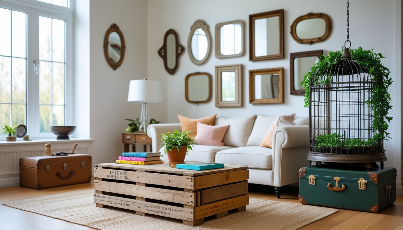 Creative Ways To Upcycle Vintage Home Decor Items