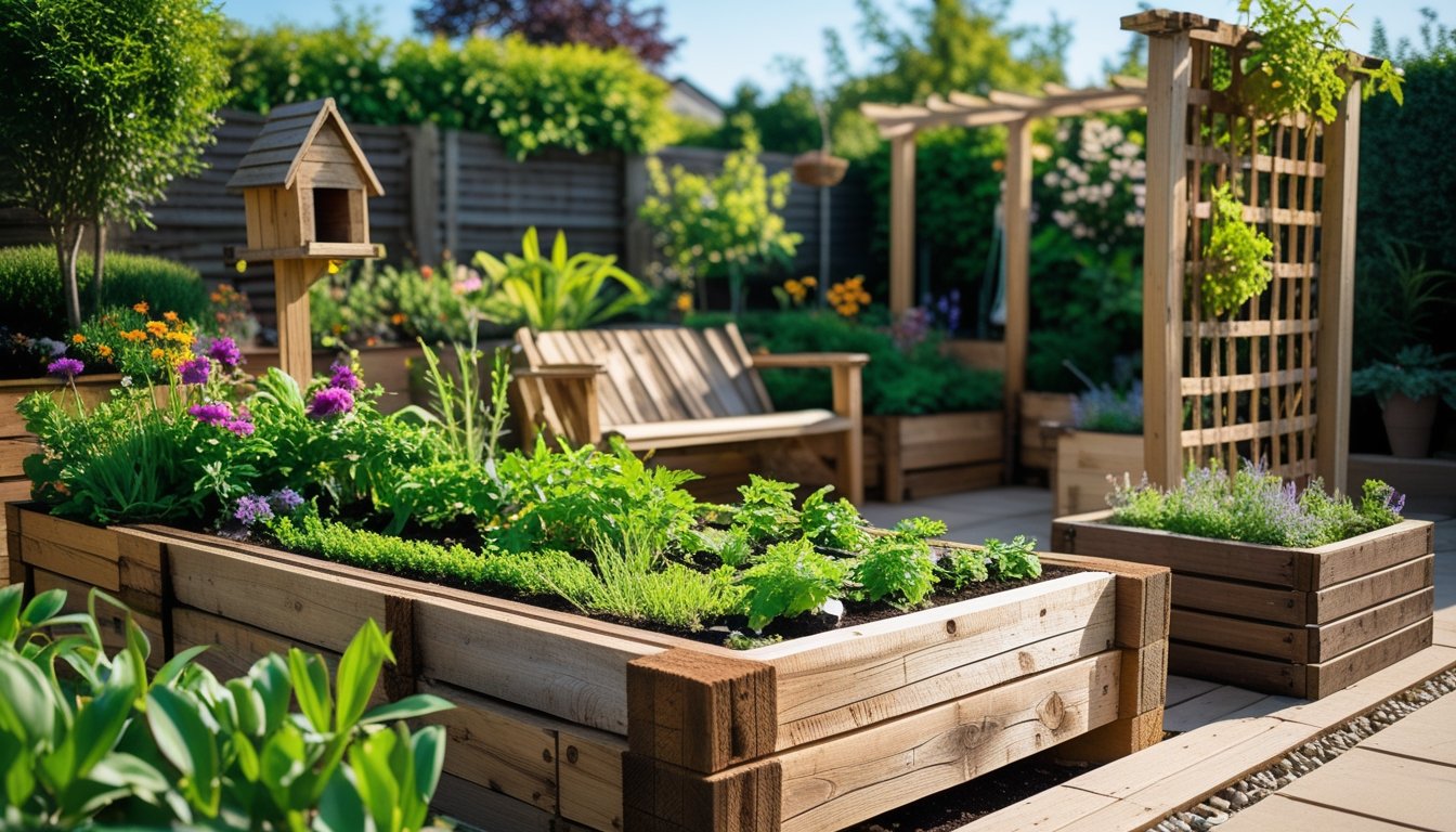 Creative Ways To Use Reclaimed Wood In Your Garden