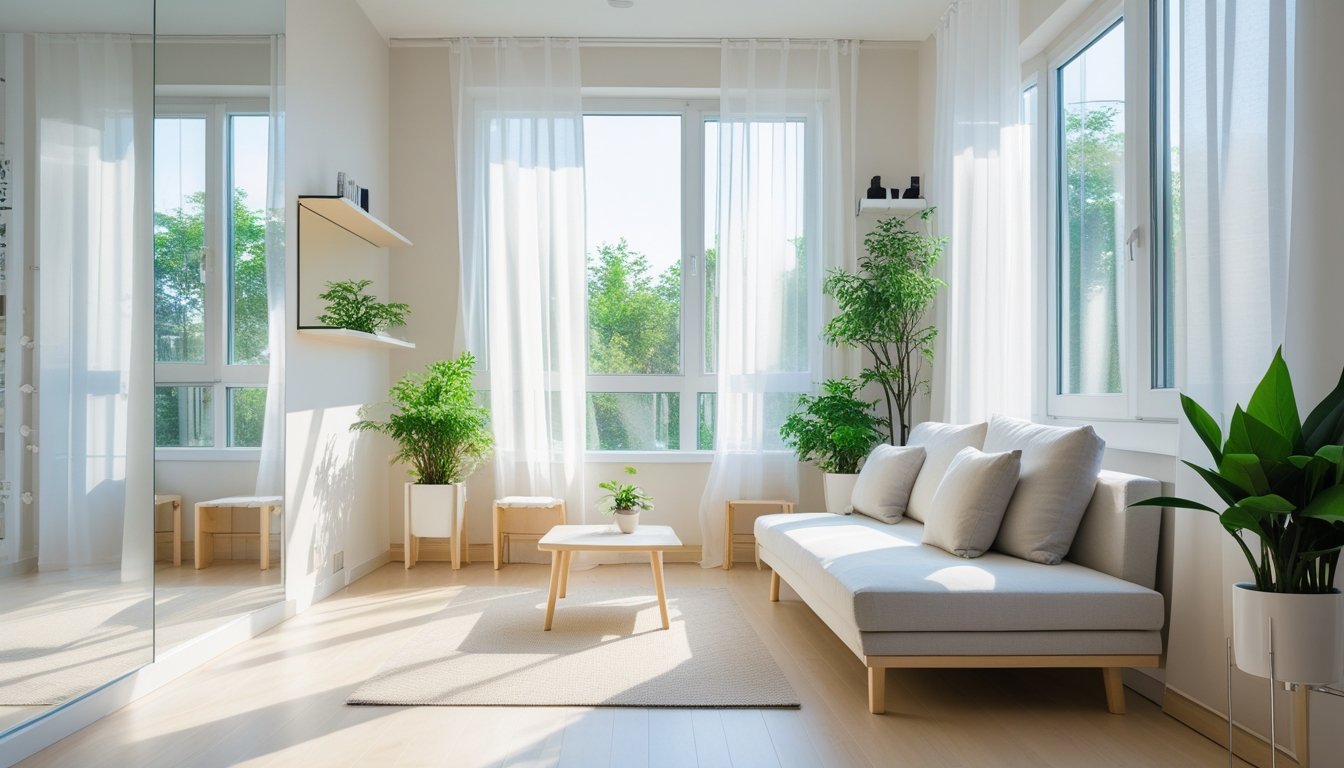Maximising Natural Light in Small Living Spaces