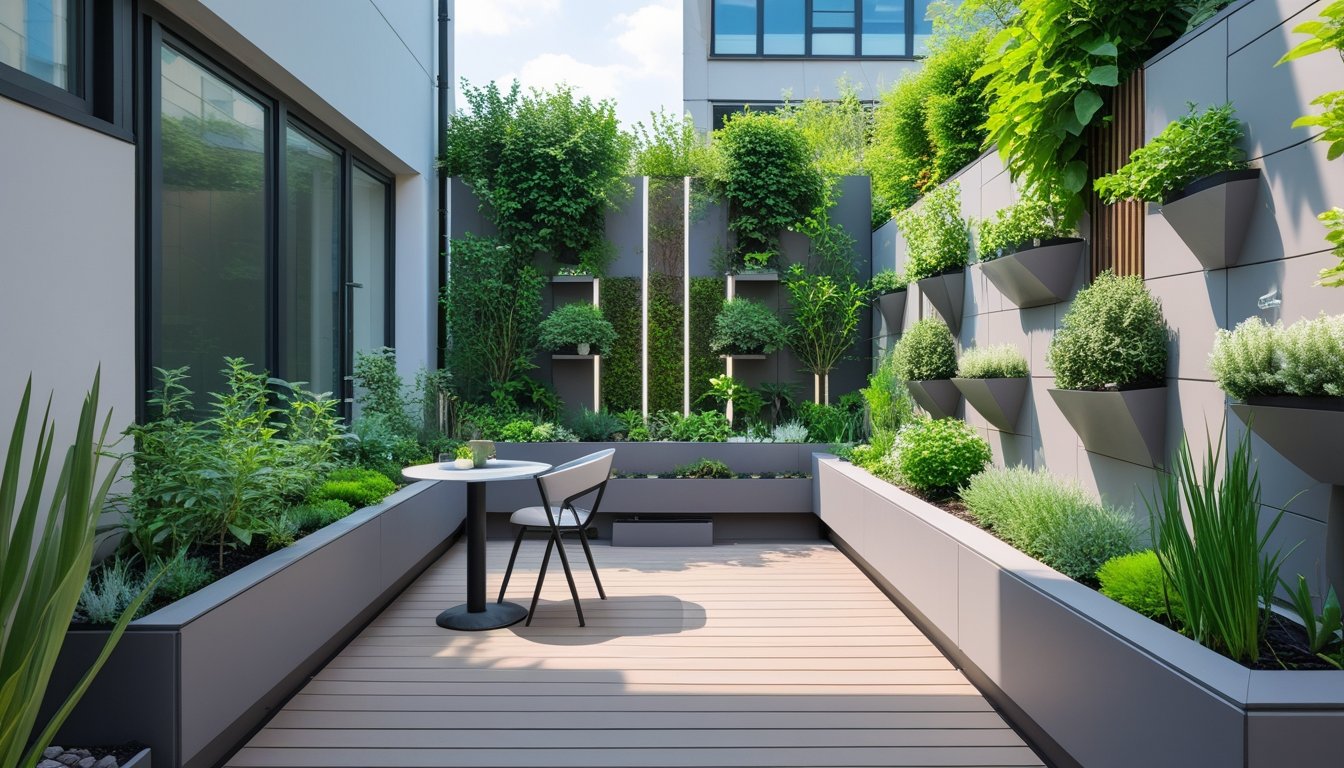 Modern Design Ideas For Small Urban Gardens